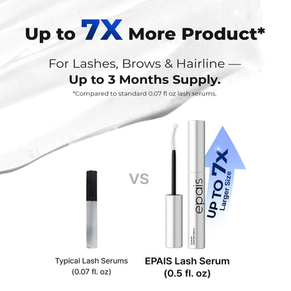 Peptide Lash & Brow Serum for Fuller Looking Lashes