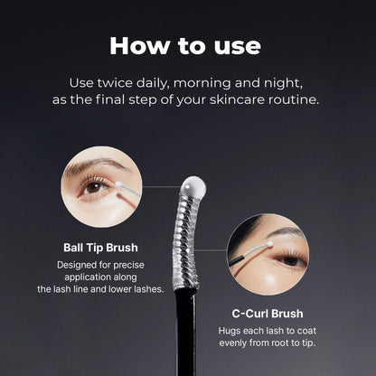 Peptide Lash & Brow Serum for Fuller Looking Lashes